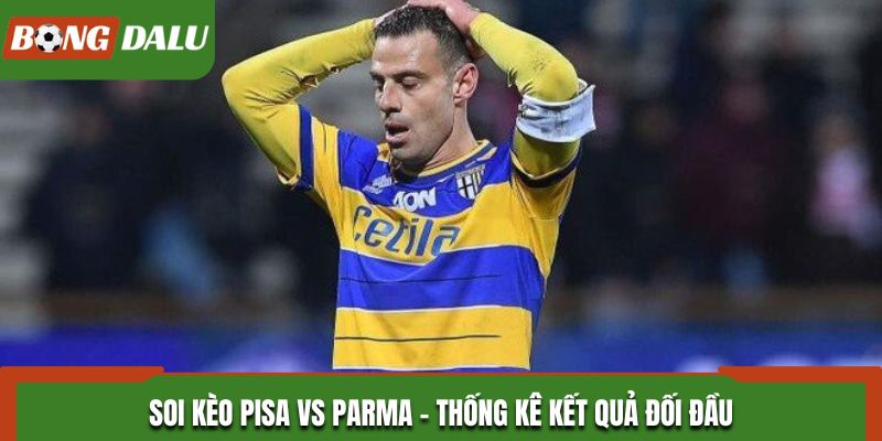 Soi kèo Pisa vs Parma - thống kê kết quả đối đầu